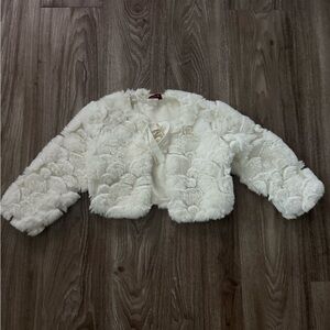 Just Kids Girls Fur Coat